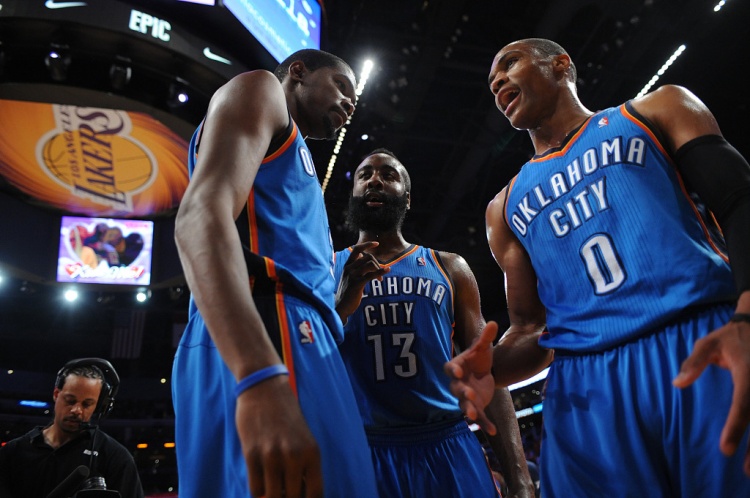 雷霆三少得分全部進入歷史前20！他們是NBA歷史最大的如果嗎？
